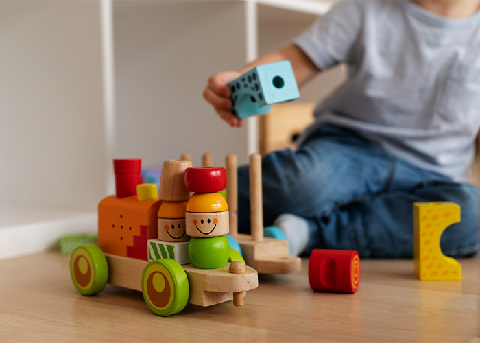 brinquedos educativos de madeira - Pe Plim